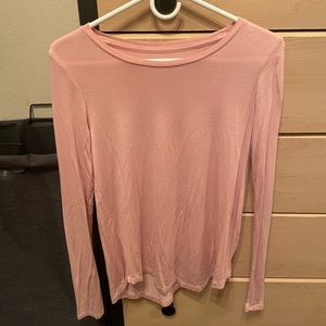 Pink Aero long sleeve t-shirt
